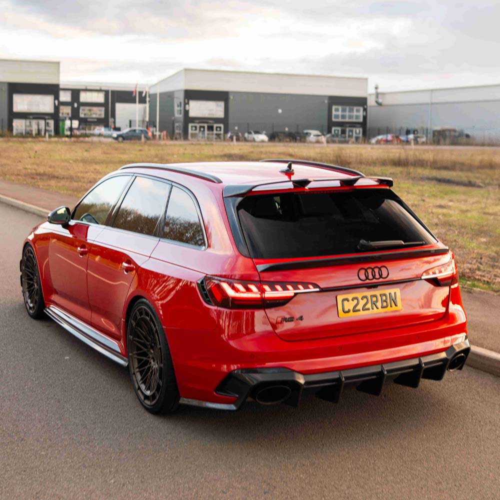 Audi A4/S4/RS4 B9 & 9.5 Carbon Fibre Middle Spoiler - CT Design - view 8