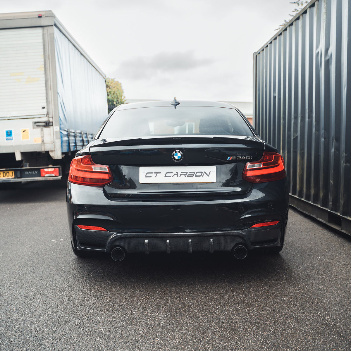 BMW 2 Series F22/F23 Carbon Fibre Diffuser V1 - view 4