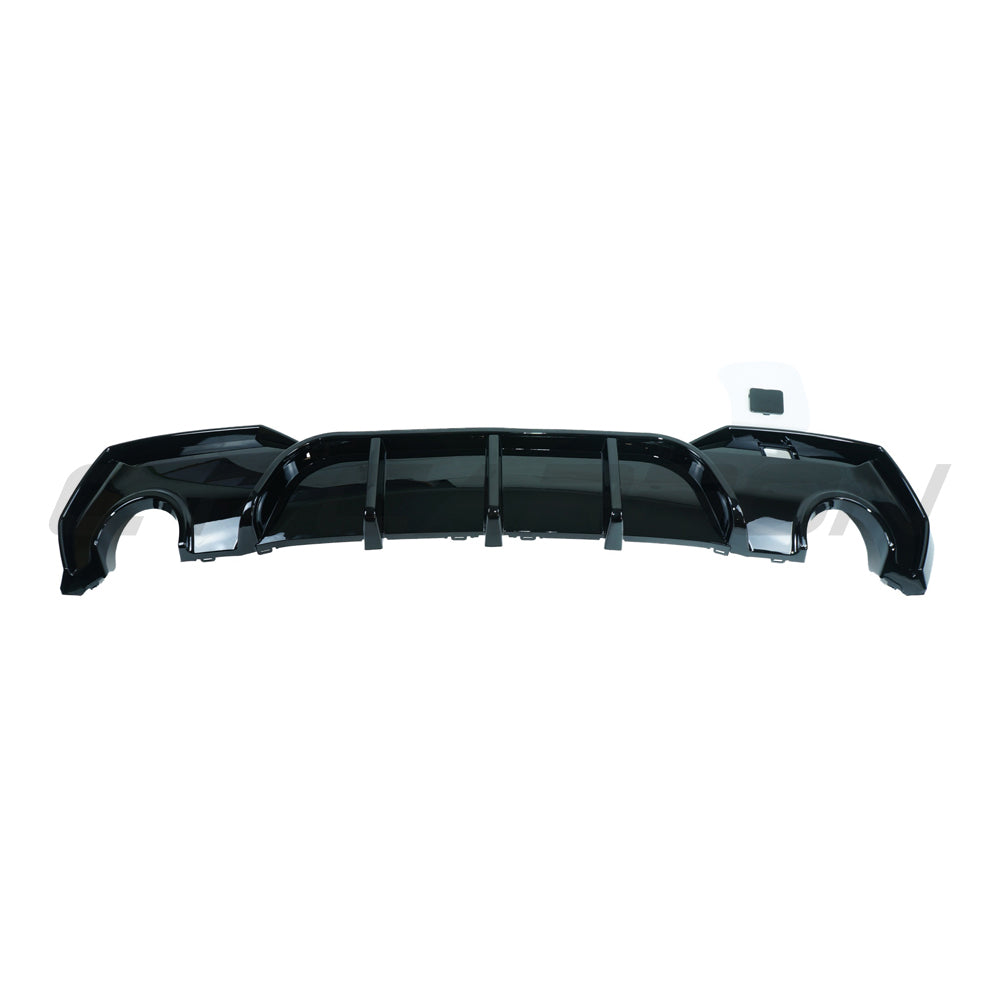BMW G22/G23 4 Series 2020-2024 Pre LCI Gloss Black Round Tip Diffuser - view 6
