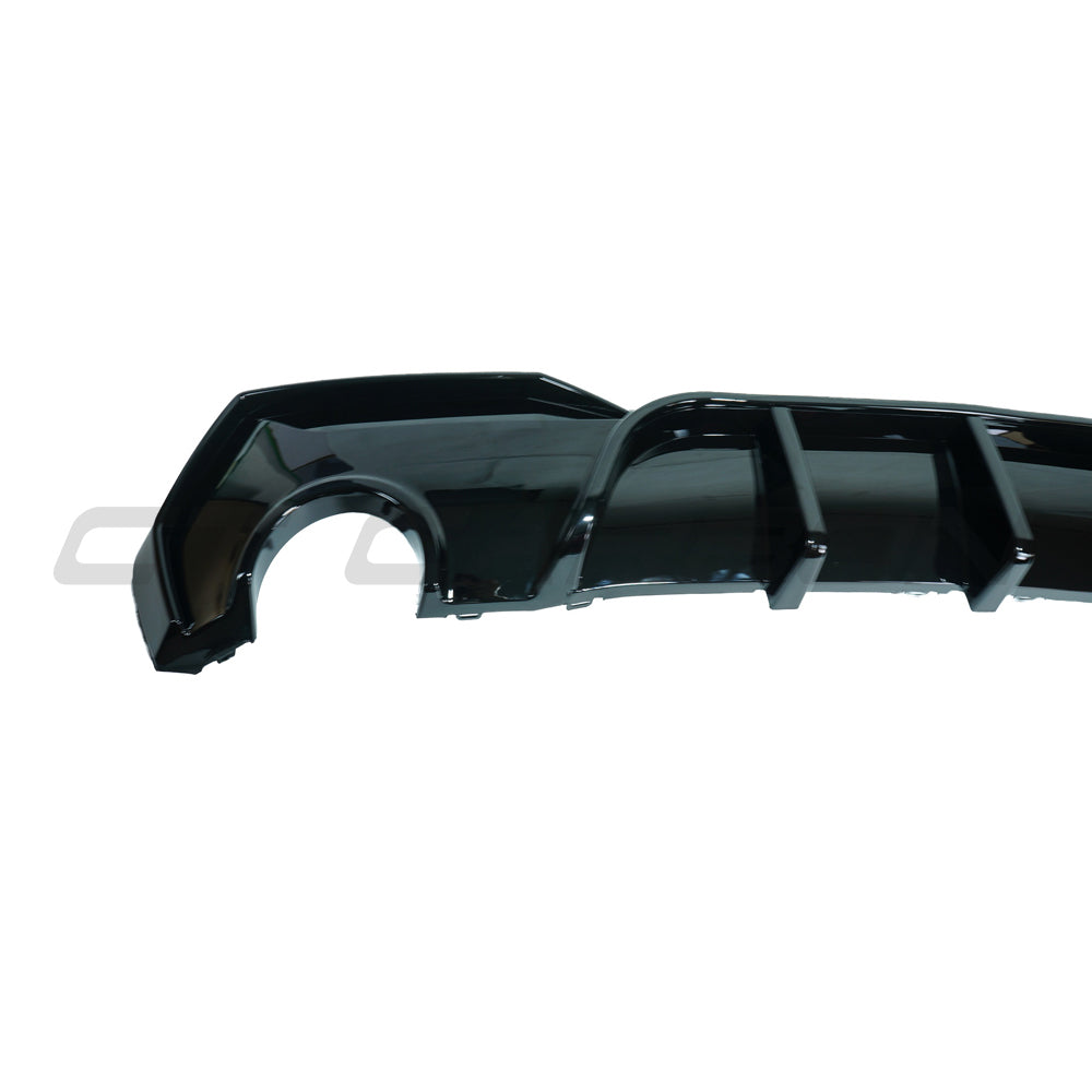 BMW G22/G23 4 Series 2020-2024 Pre LCI Gloss Black Round Tip Diffuser - view 9