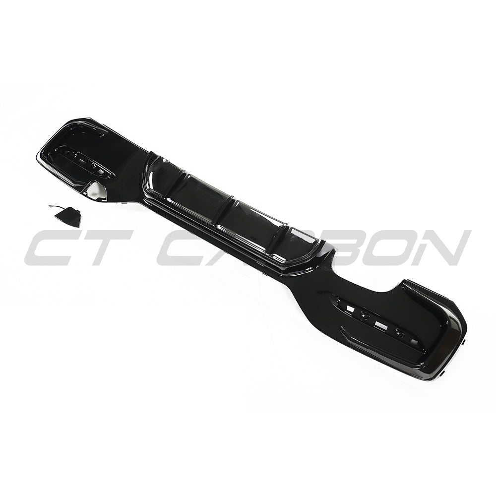 BMW F20/F21 1 Series Gloss Black LCI Diffuser - Twin Left - view 4