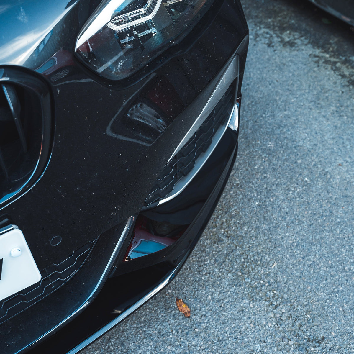 BMW F20/F21 1 Series LCI Gloss Black Splitter - view 6
