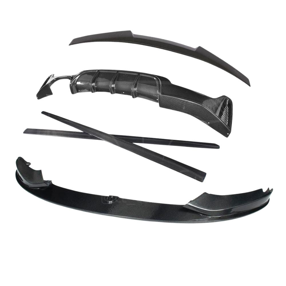 BMW F36 4 Series Coupe Full Carbon Fibre Kit (twin Exhaust) - V2
