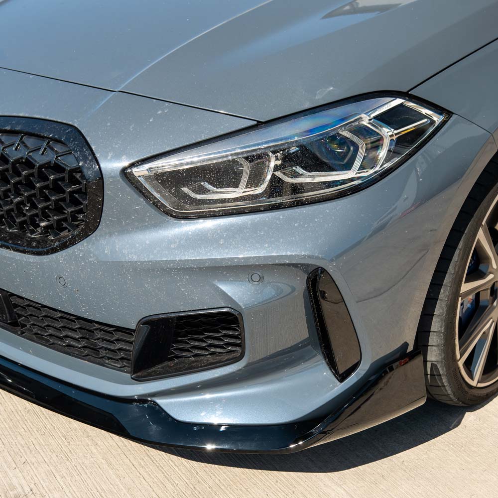BMW F40 1 Series Gloss Black Splitter - V1 - view 6