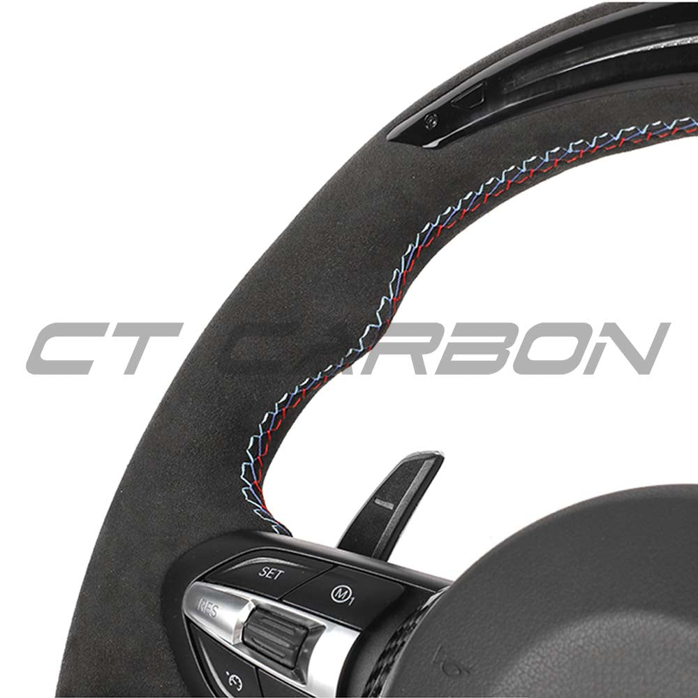 BMW Fxx Alcantara / Led Custom Steering Wheel - view 8