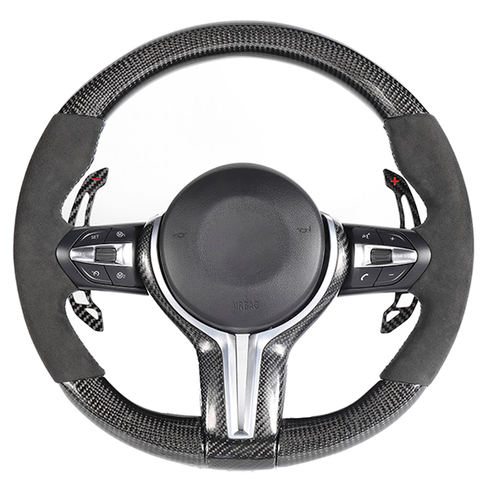 BMW Fxx Carbon Fibre / Alcantara Custom Steering Wheel