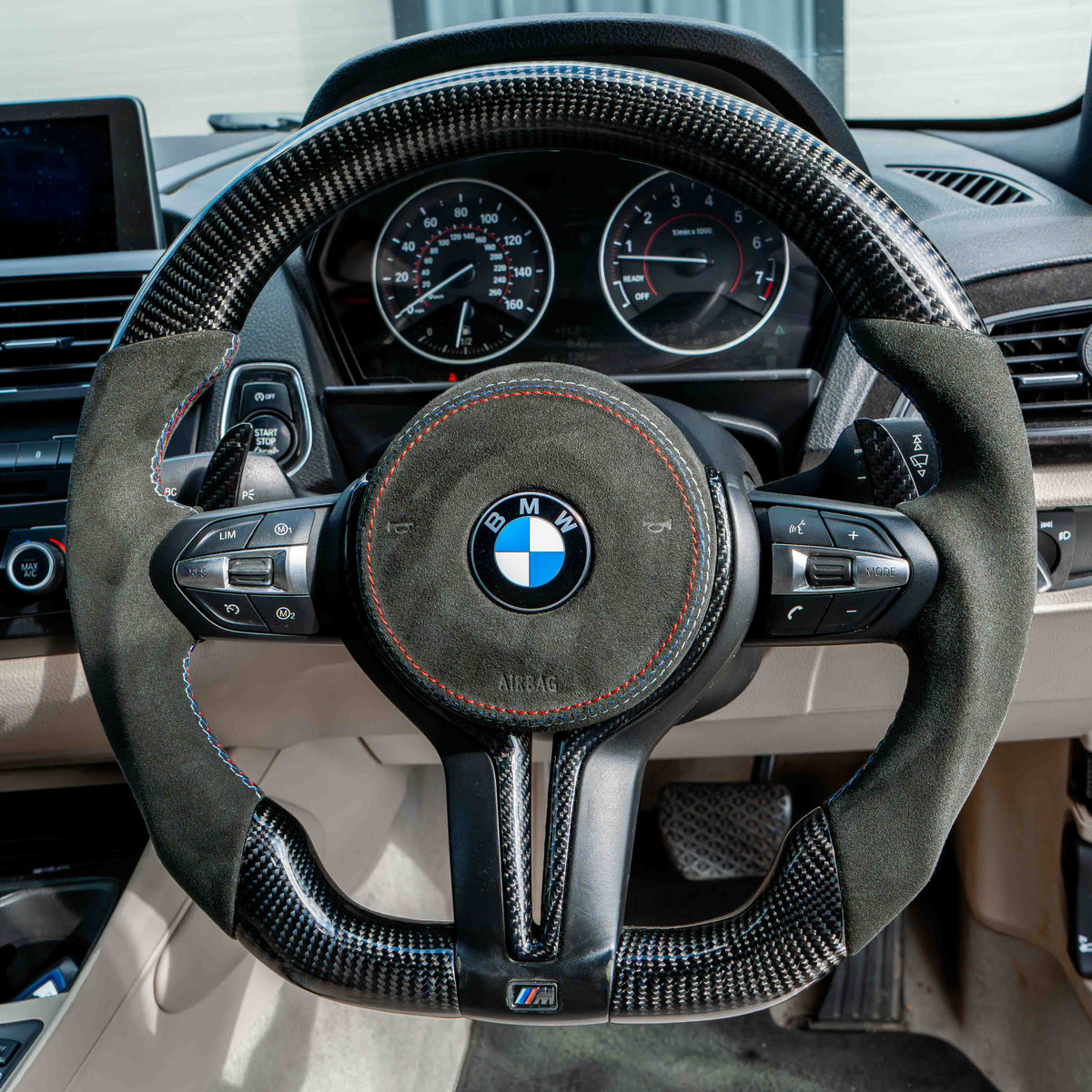 BMW Fxx Carbon Fibre Magnetic Shifter Paddles - view 2