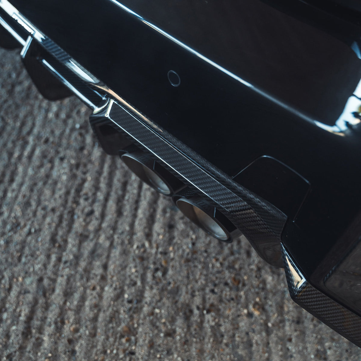 BMW G87 M2 Carbon Fibre Diffuser - V1 - CT Design - view 5