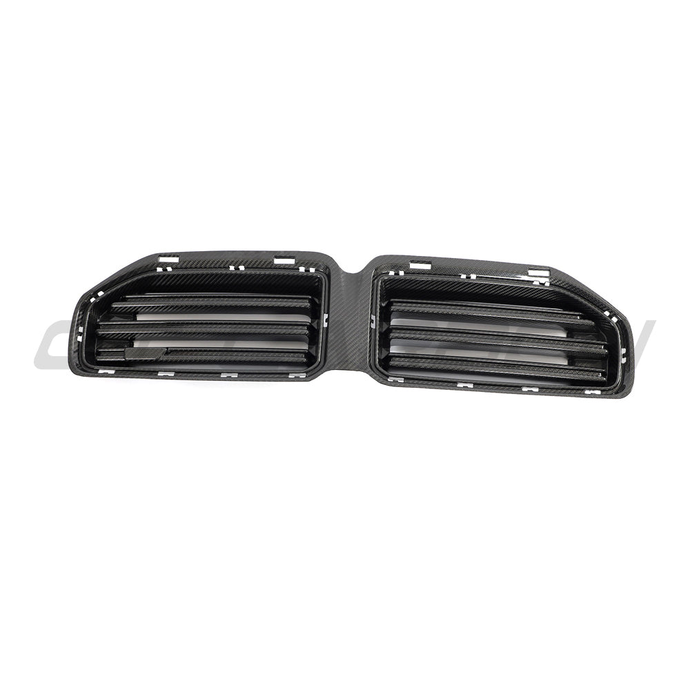 BMW G87 M2 Carbon Fibre Front Grille - V2 - CT Design - view 6