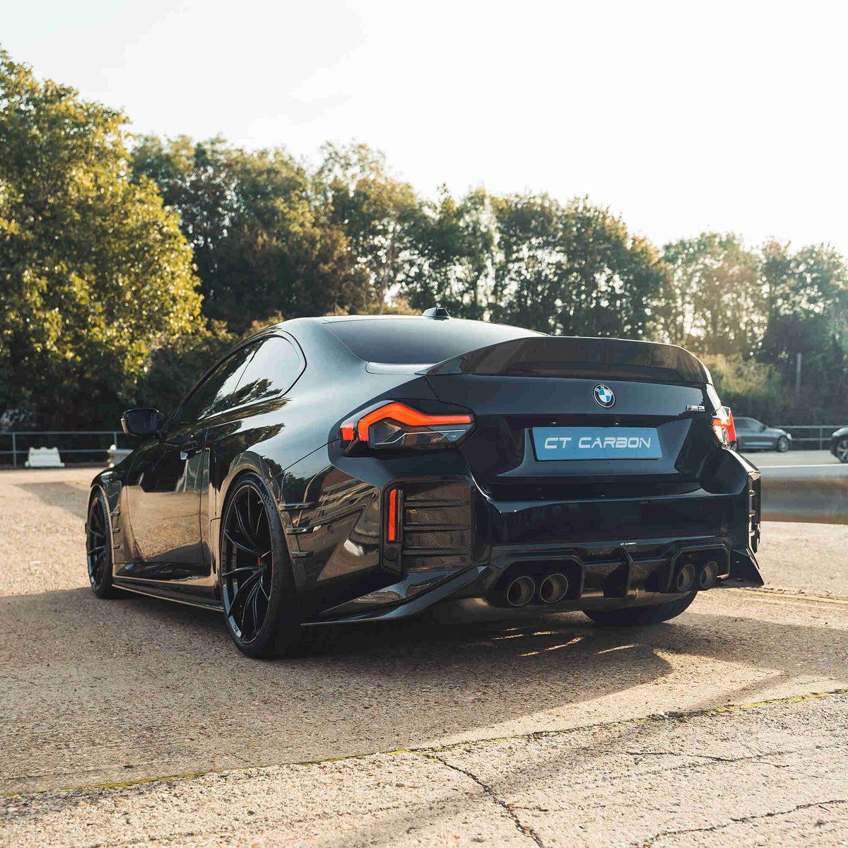 BMW G87 M2 / G42 2 Series 2022+ Carbon Fibre Spoiler - V4 - CT Design - view 6