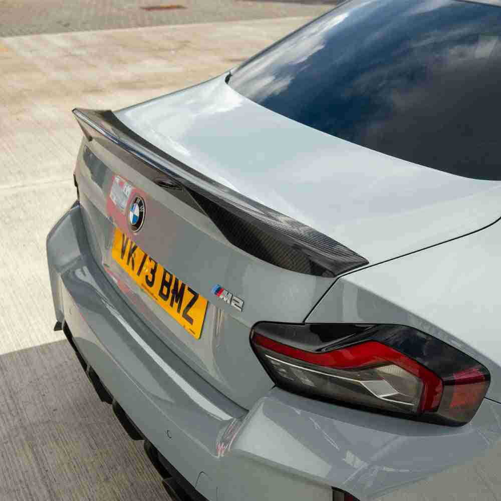 BMW G87 M2 / G42 2 Series 2022+ Carbon Fibre Spoiler - V4 - CT Design - view 3
