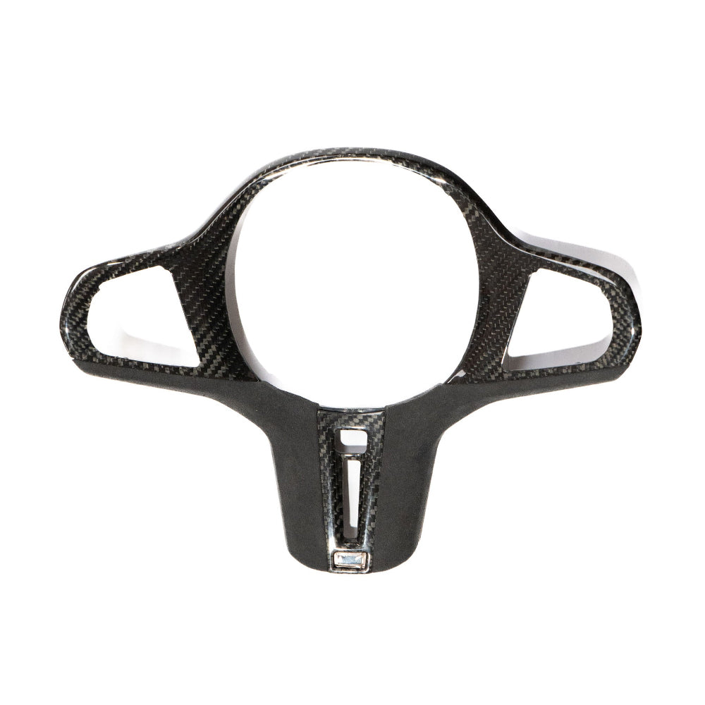 BMW Gxx M Car Carbon Fibre Steering Wheel Trim - Heating + Acc