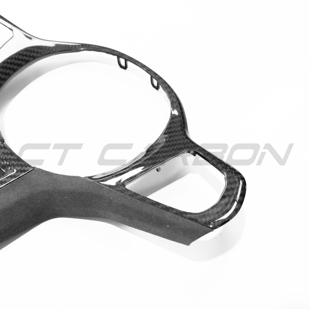 BMW Gxx M/m-sport Carbon Fibre Steering Wheel Trim - Acc - view 2