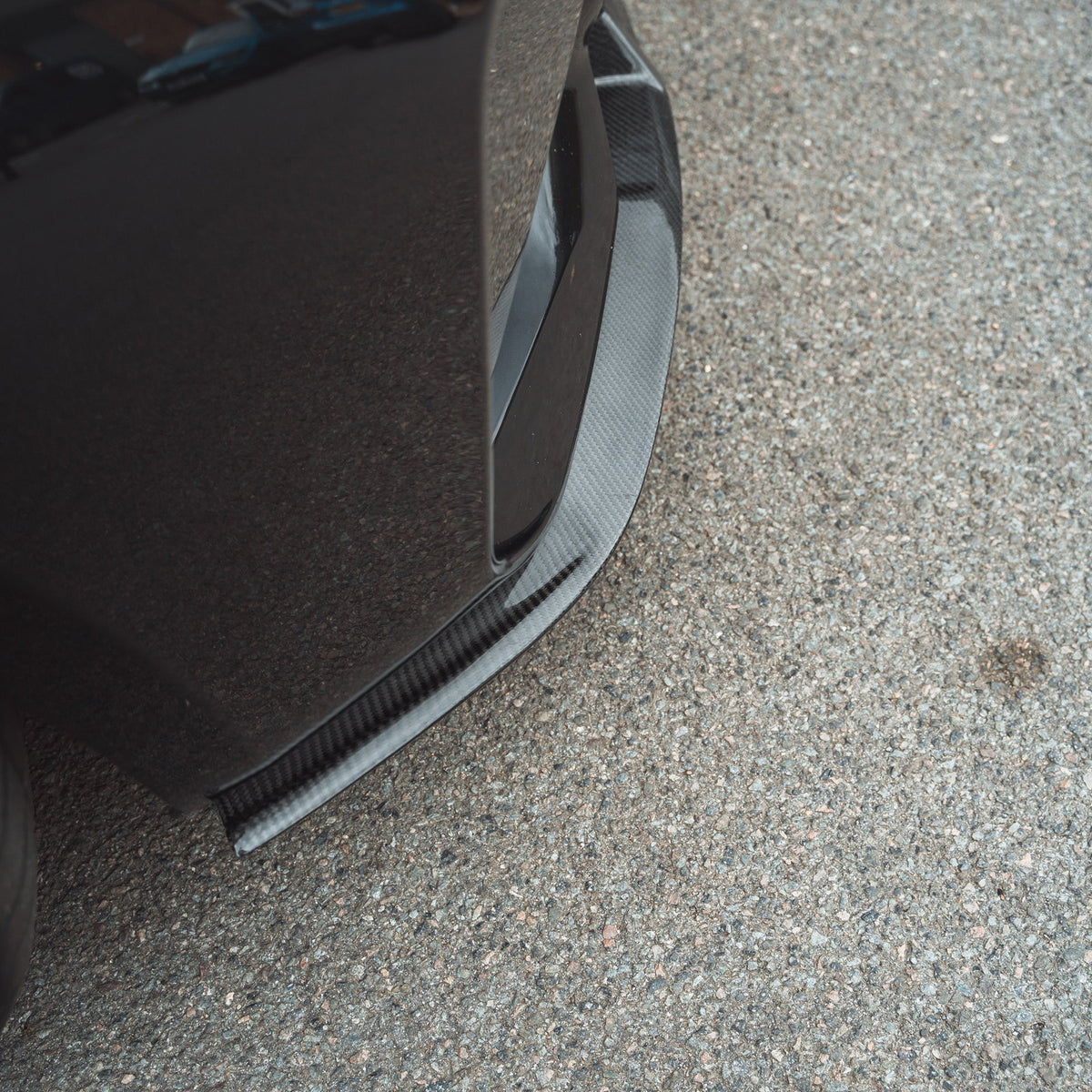 BMW M2 F87 N55(OG) 2015-2017 Carbon Fibre Splitter - V2 - view 5