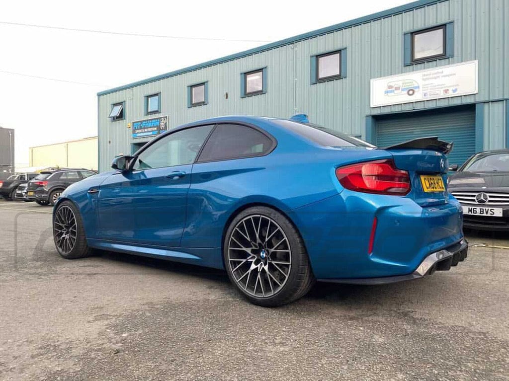 BMW M2 / M2C F87 Carbon Fibre Diffuser - V3 - view 4