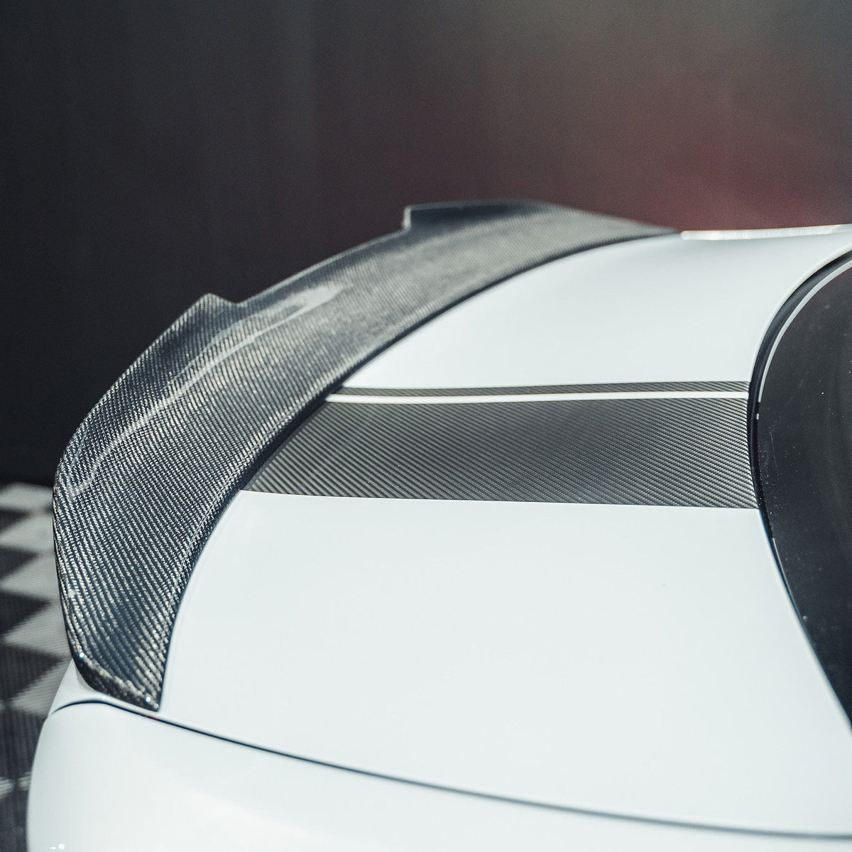 BMW M2 / M2C F87 & F22 2 Series Carbon Fibre Ducktail Spoiler - V4 - view 4