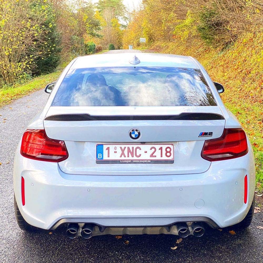 BMW M2 / M2C F87 & F22 2 Series Carbon Fibre Spoiler - V5 - view 3