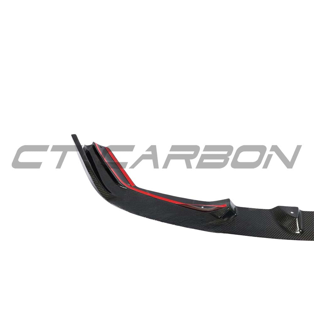 BMW M2C F87 2016-2021 Carbon Fibre Splitter - V2 - view 13