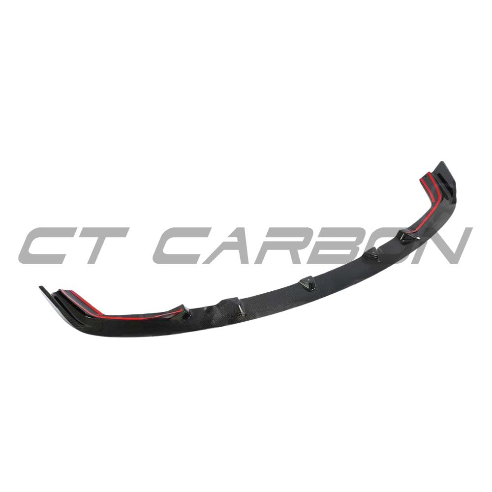 BMW M2C F87 2016-2021 Carbon Fibre Splitter - V2 - view 9