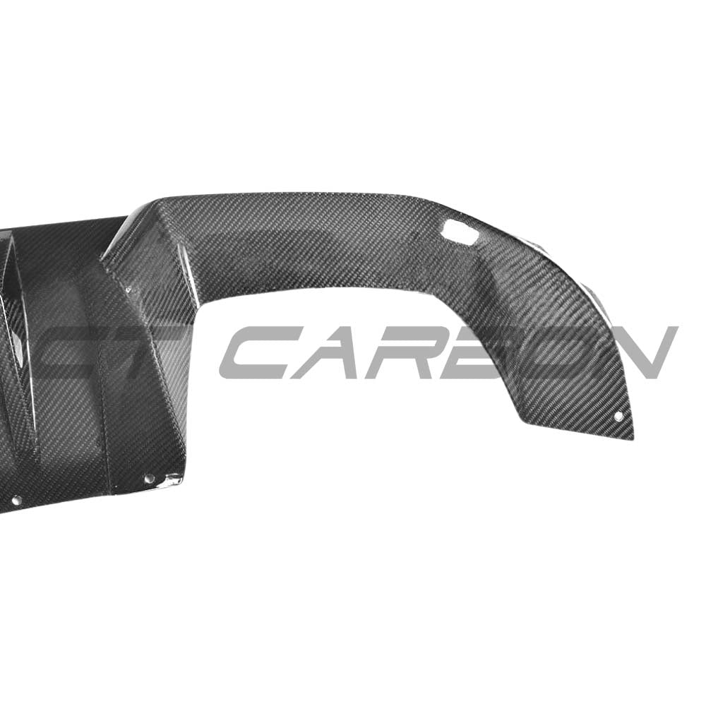 BMW M2/M2C F87 Carbon Fibre Diffuser - V2 - view 9