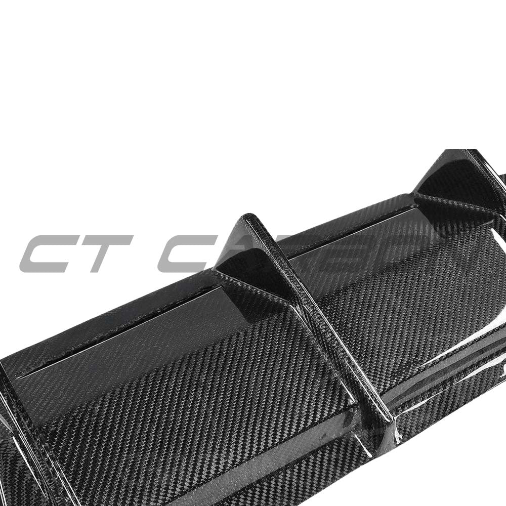 BMW M2/M2C F87 Carbon Fibre Diffuser - V4 - view 13