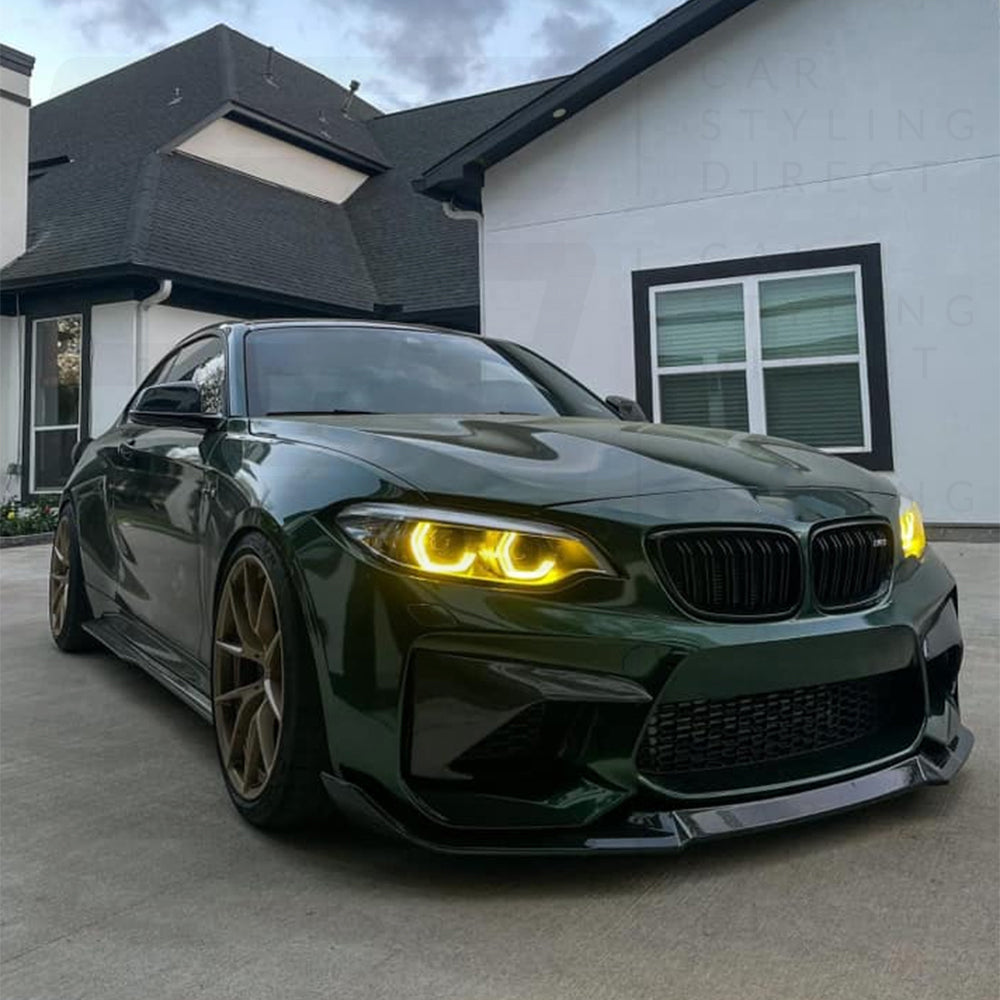 BMW M2/M2C F87 LCI Yellow Adaptive Drl Module Set (2018-2021) - view 3