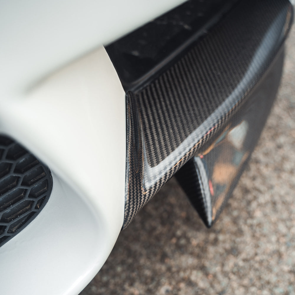 BMW M3 E92/E90 Carbon Front Canard Splitters - view 5