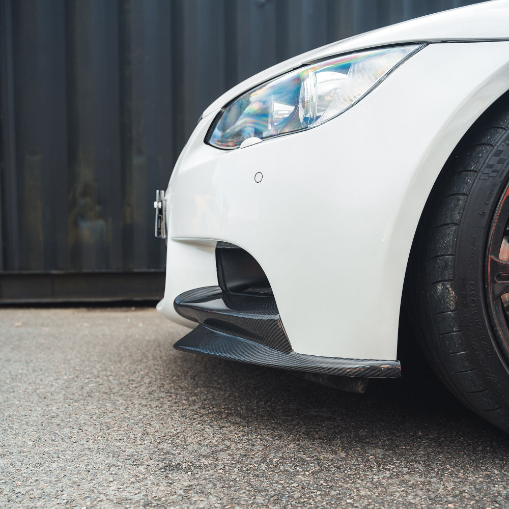 BMW M3 E92/E90 Carbon Front Canard Splitters - view 6