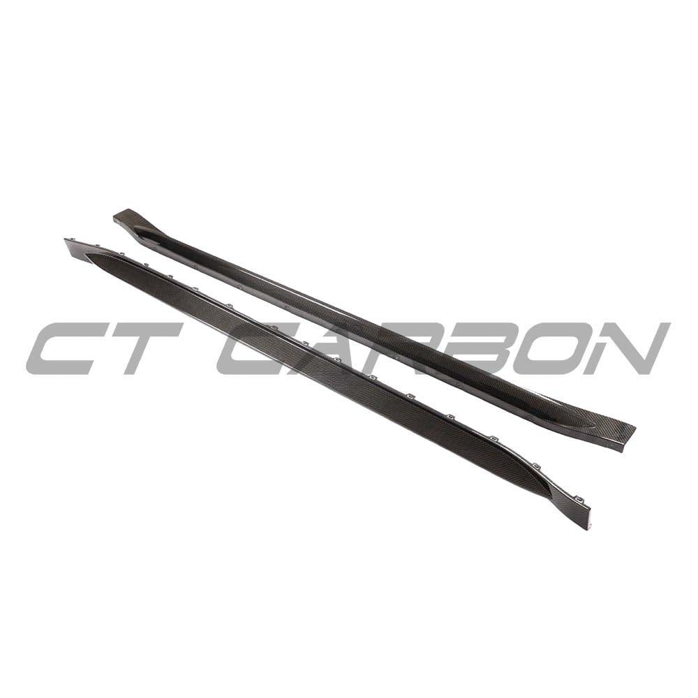 BMW M3 G80/G81 Carbon Fibre Side Skirt Replacement & Extension - CT Design - view 7