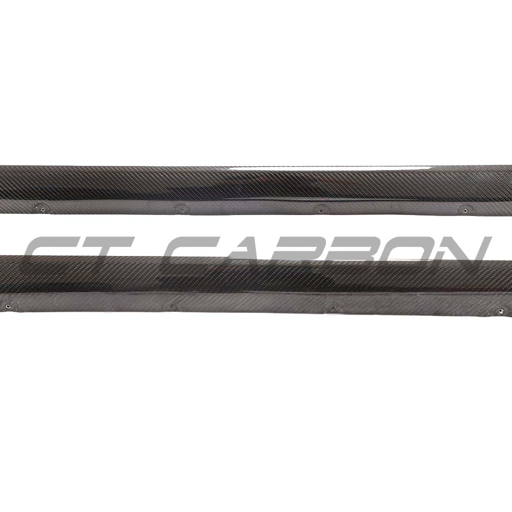 BMW M3 G80/G81 Carbon Fibre Side Skirt Replacement - V4 - CT Design - view 9