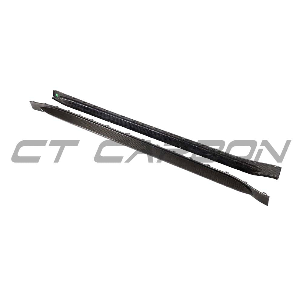 BMW M3 G80/G81 Carbon Fibre Side Skirt Replacement & Extension - CT Design - view 6