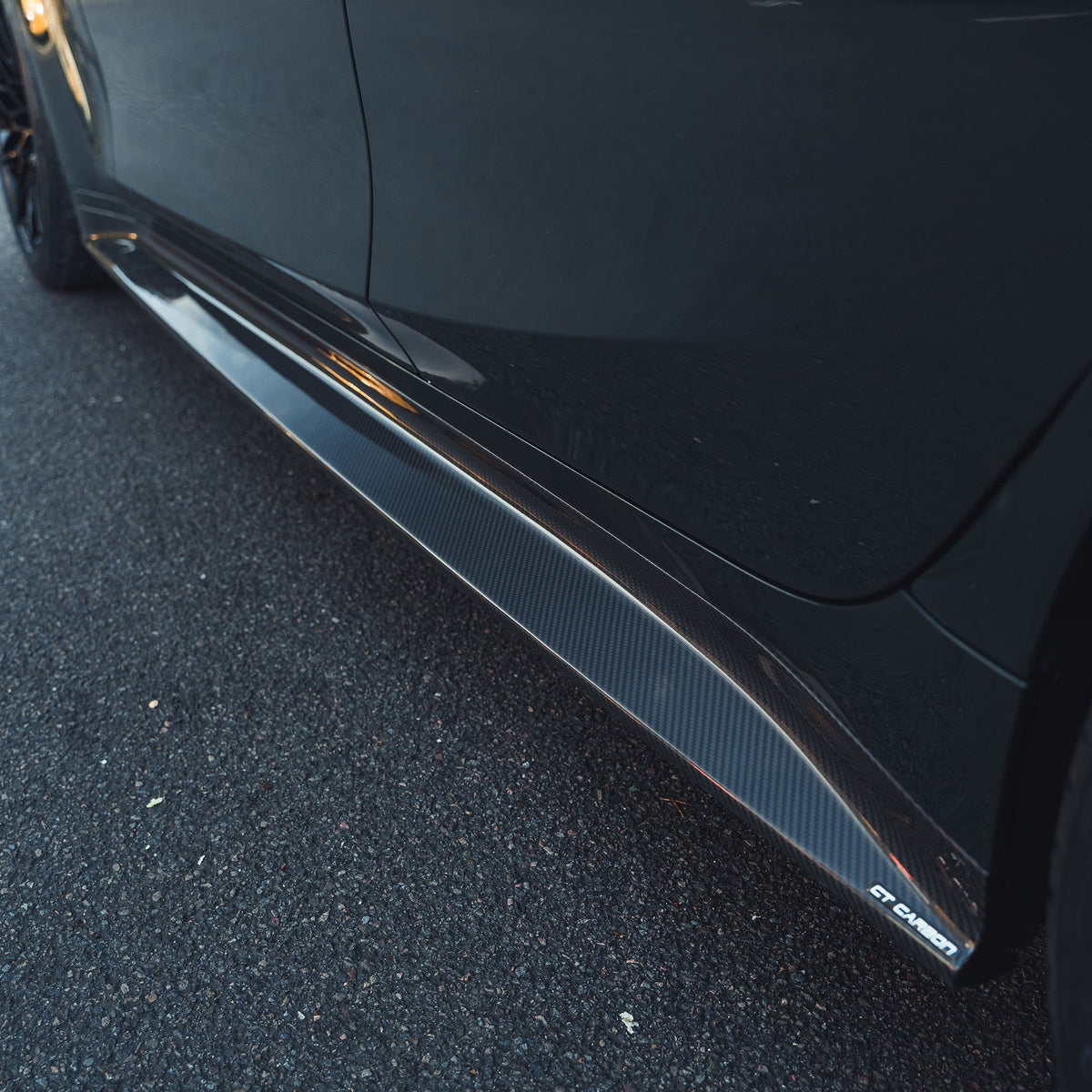 BMW M3 G80/G81 Carbon Fibre Side Skirt Replacement - V5 - view 3