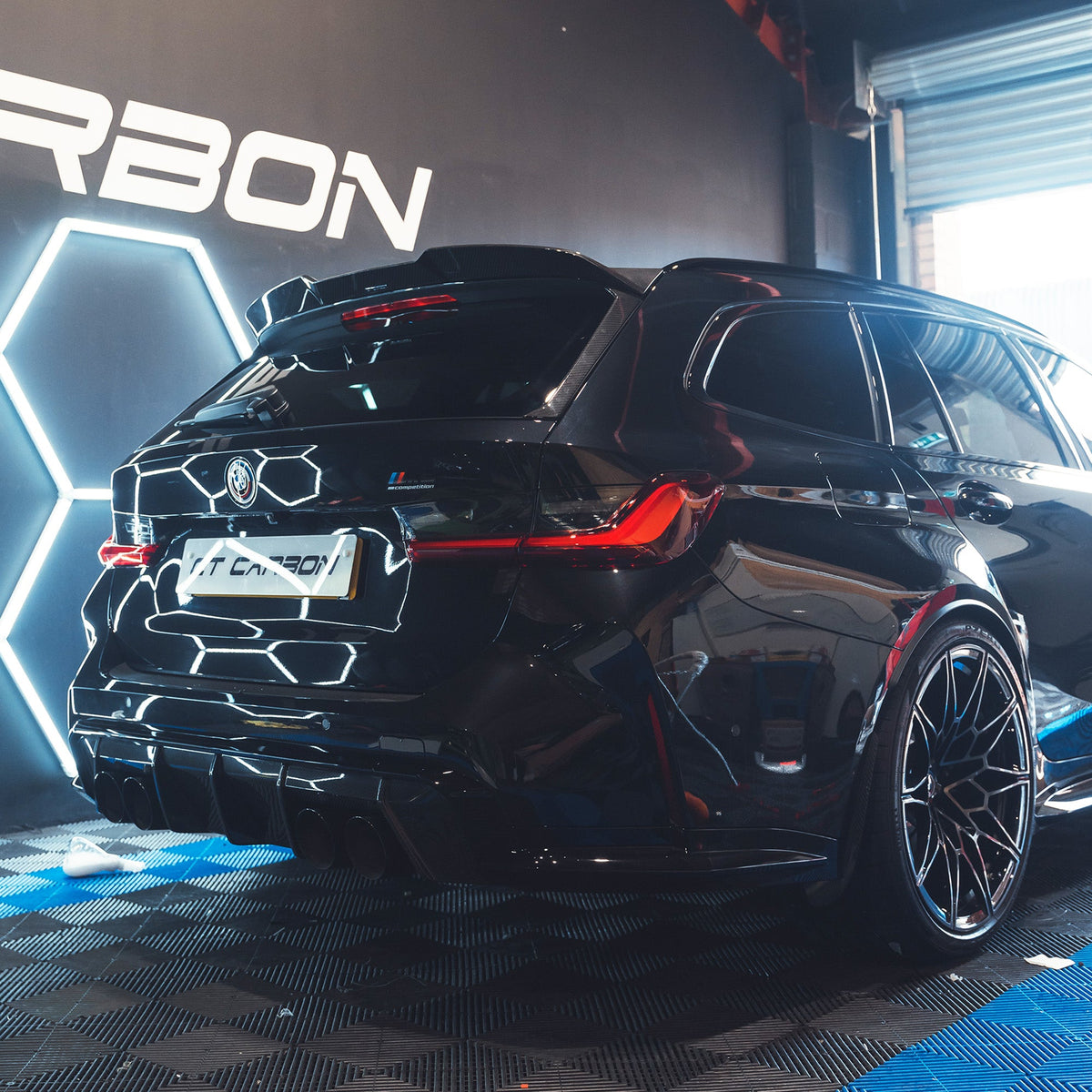 BMW M3 G81/G21 3 Series Carbon Fibre Spoiler - V1 - CT Design - view 2