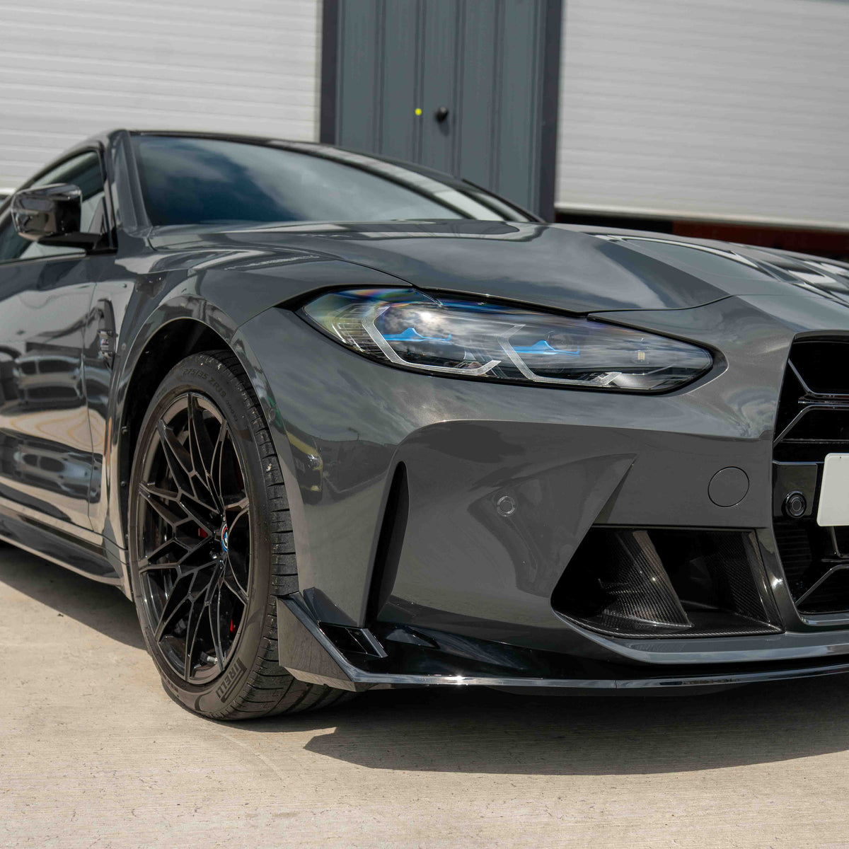BMW M3 & M4 G80/G81/G82/G83 Gloss Black Splitter - V1 - view 5