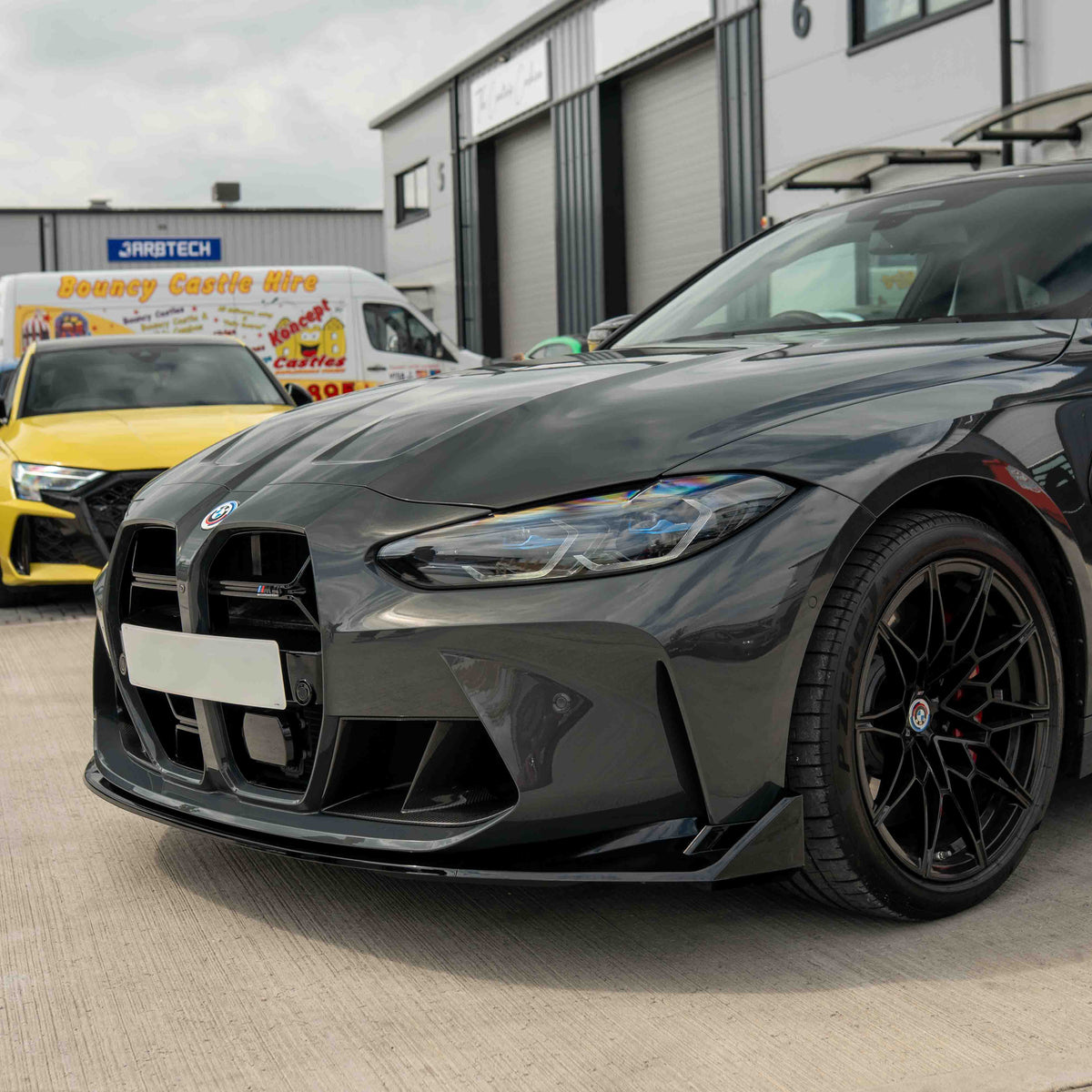 BMW M3 & M4 G80/G81/G82/G83 Gloss Black Splitter - V1 - view 8