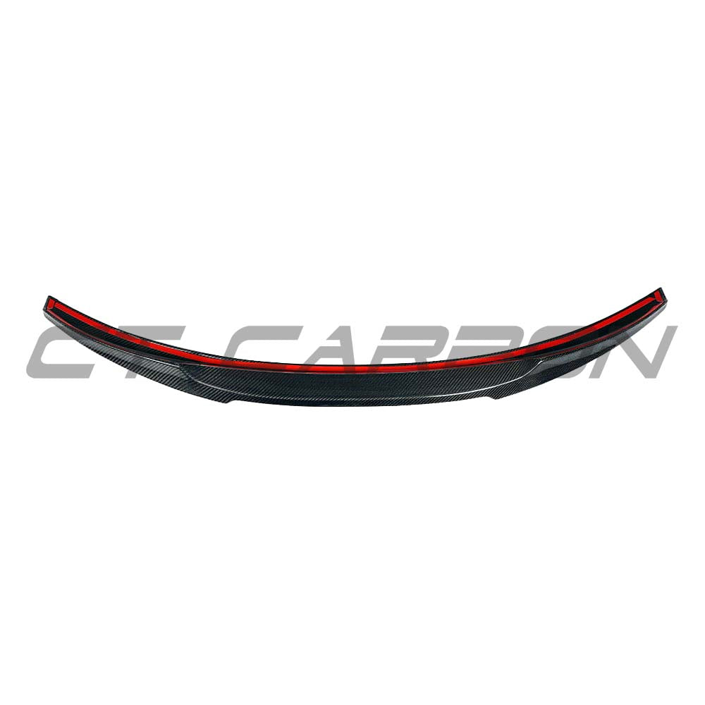 BMW M3/3 Series G80/G20 2018+ Wet Carbon Fibre Spoiler - V3 - view 10