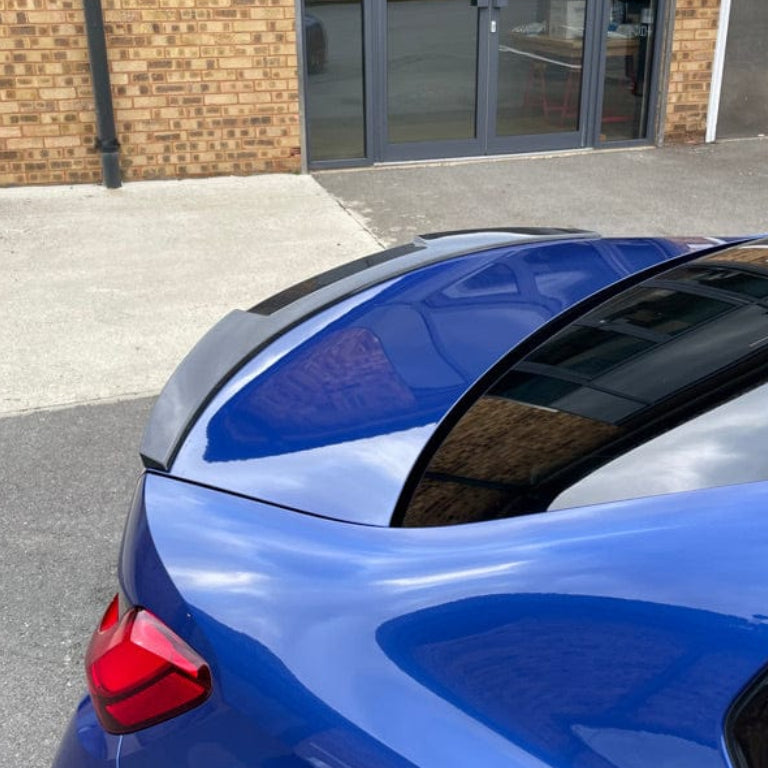 BMW M3/3 Series G80/G20 2018+ Wet Carbon Fibre Spoiler - V3 - view 3