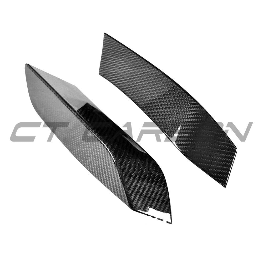 BMW M3/M4 (F80 F82 F83) Upper Front Carbon Fibre Canards - view 6