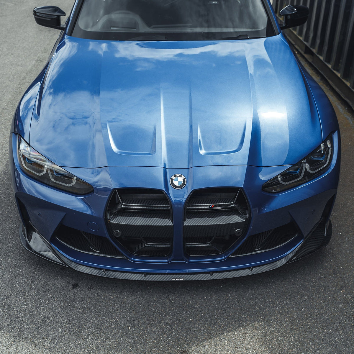BMW M3/M4 G80/G81/G82/G83 Carbon Fibre Splitter - V2 - CT Design - view 8