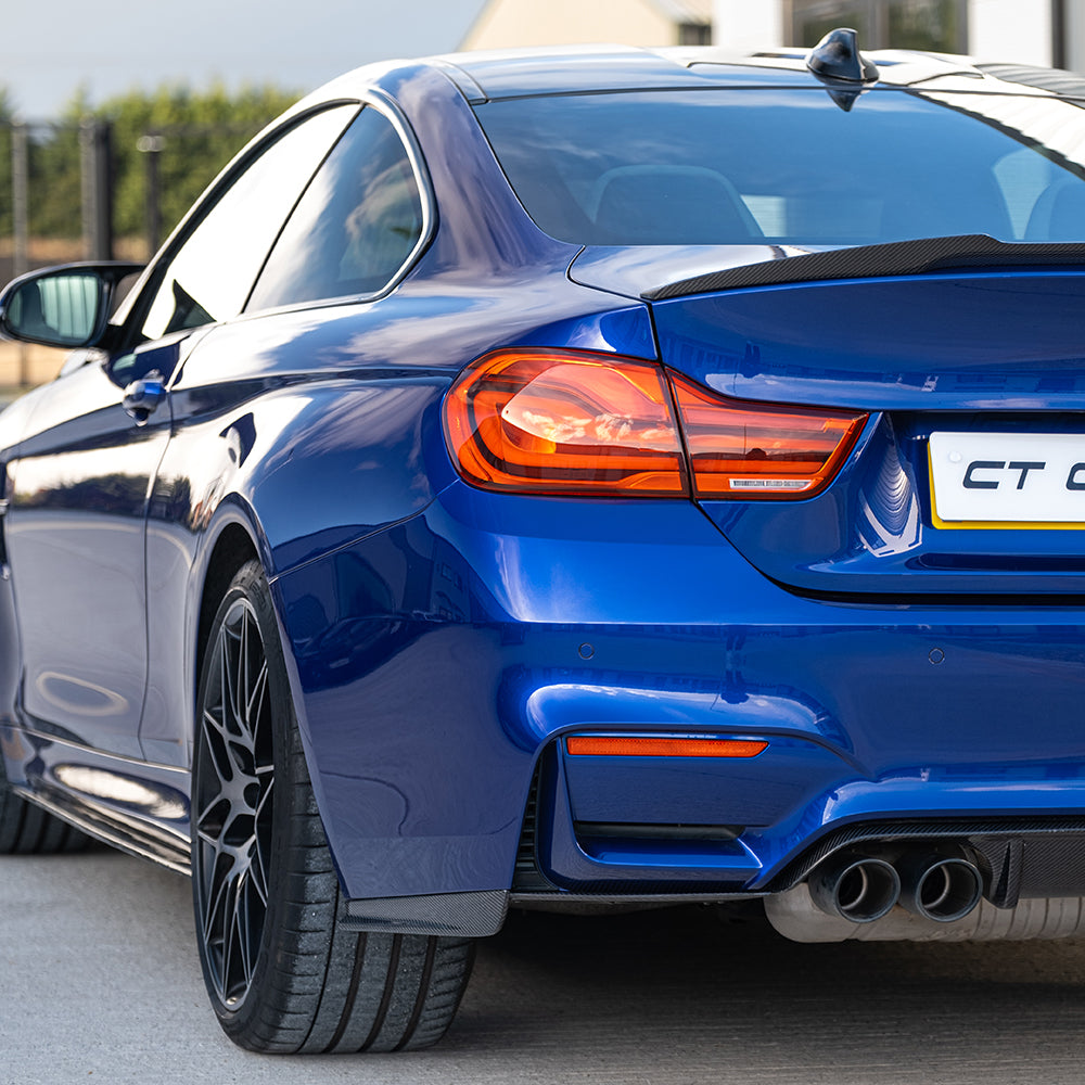 BMW M3/M4 (F80 F82 F83) Carbon Fibre Rear Bumper Corners - view 3