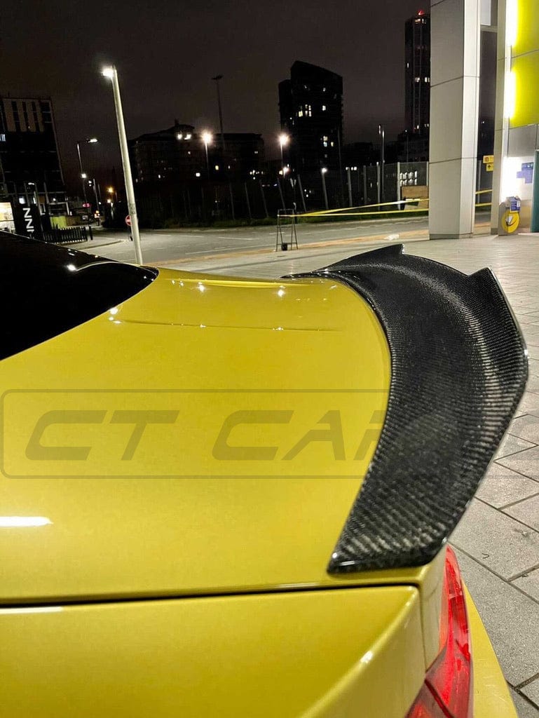 BMW M4 F82 2014-2020 Carbon Fibre Spoiler - V3 - view 3