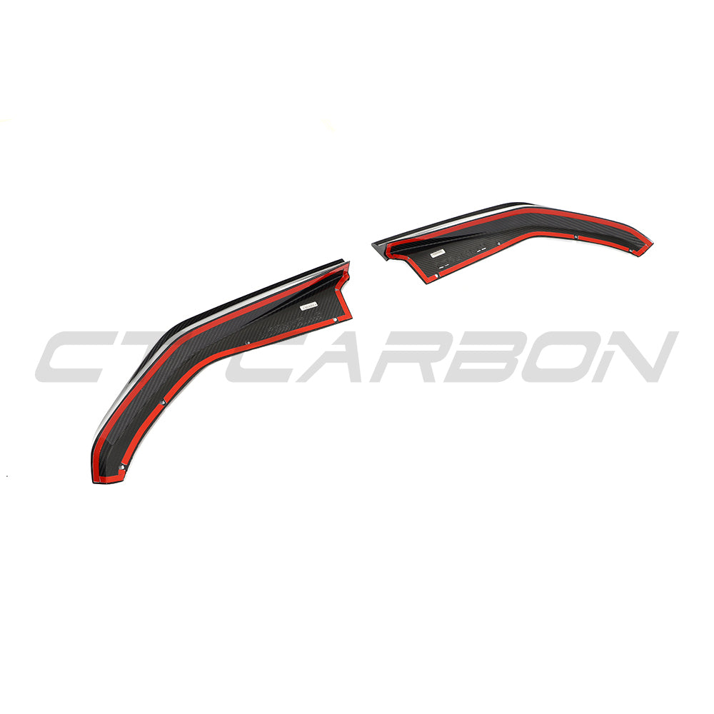 BMW M3 G80/G81 Carbon Fibre Rear Corner Extensions - CT Design - view 6
