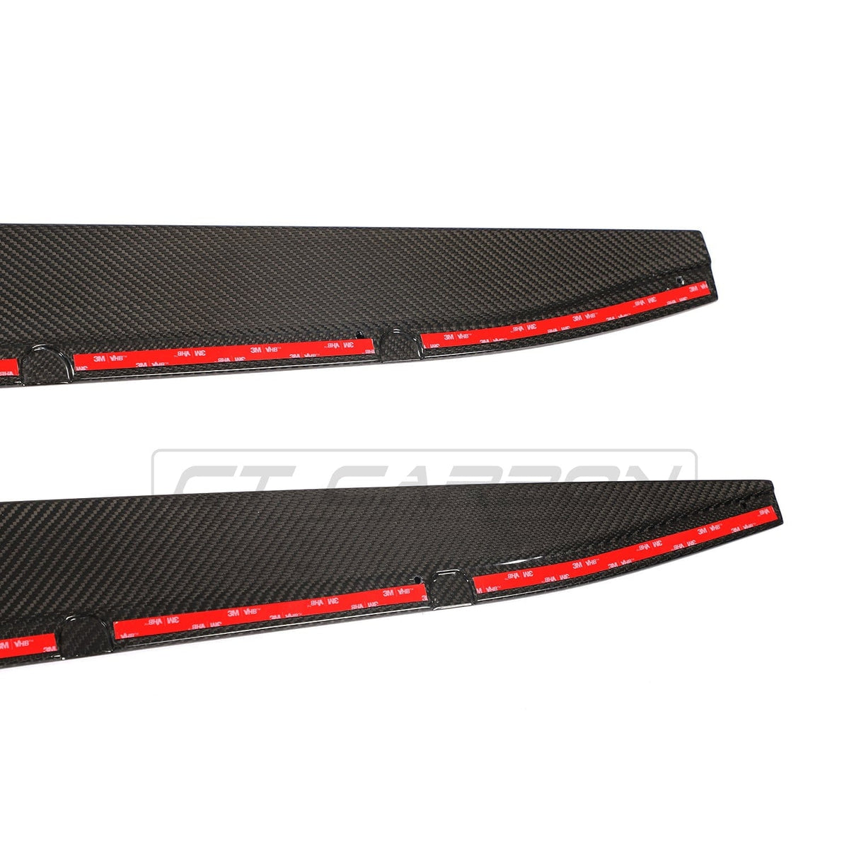 BMW M4 G82/G83 Carbon Fibre Side Skirt Extensions V1 - CT Design - view 12