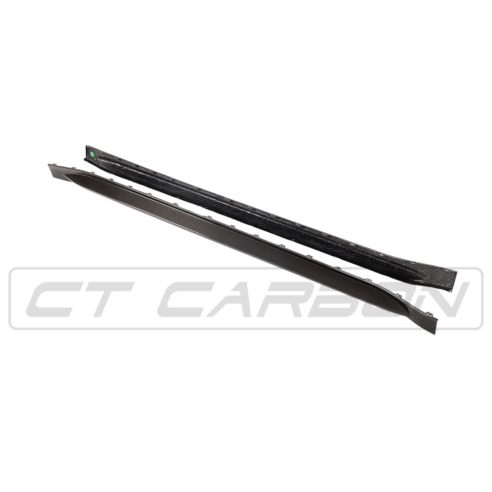 BMW M4 G82/G83 Carbon Fibre Side Skirt Replacement V1 - CT Design - view 9