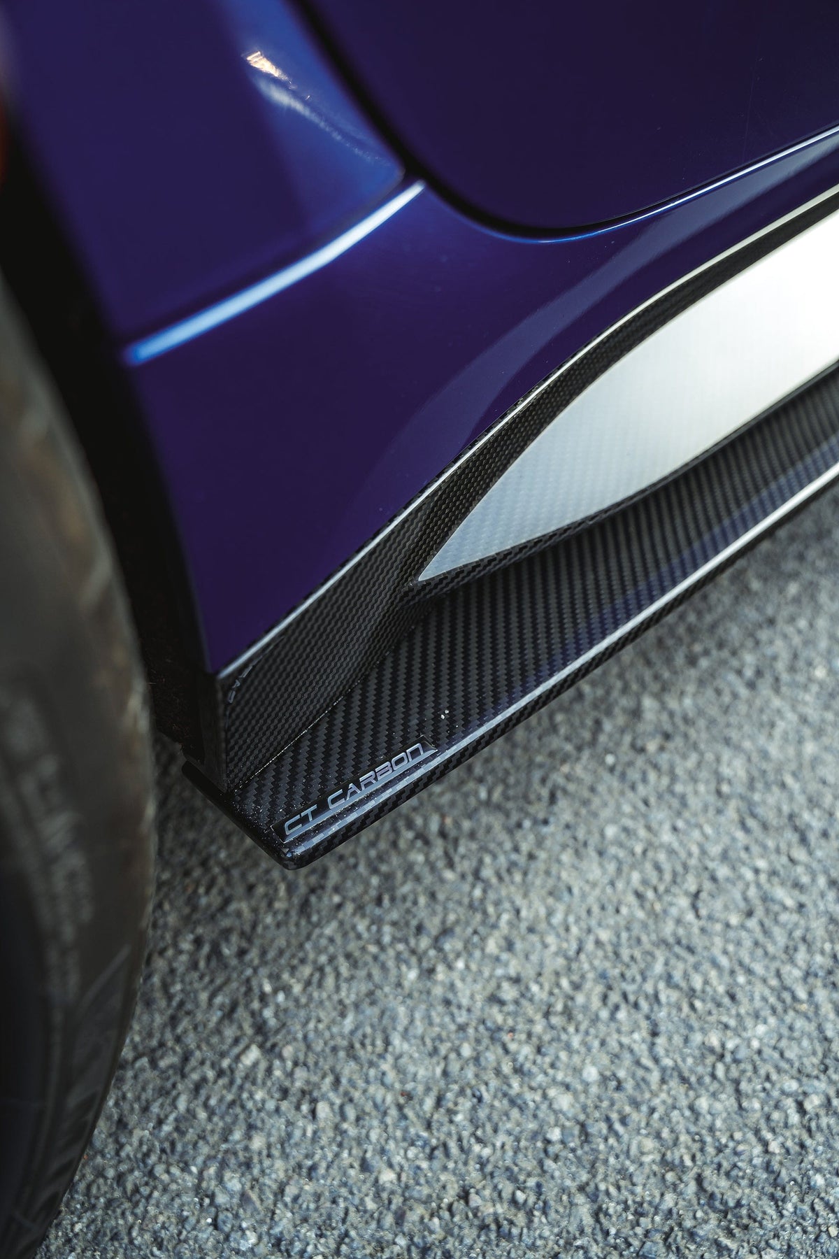 BMW M4 G82/G83 Carbon Fibre Side Skirt Replacement & Extension - CT Design - view 4