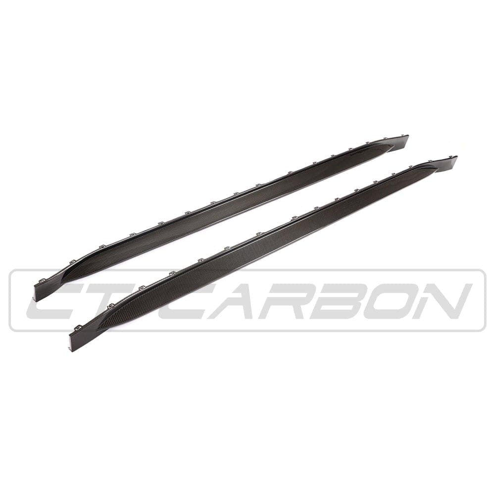 BMW M4 G82/G83 Carbon Fibre Side Skirt Replacement & Extension - CT Design - view 6