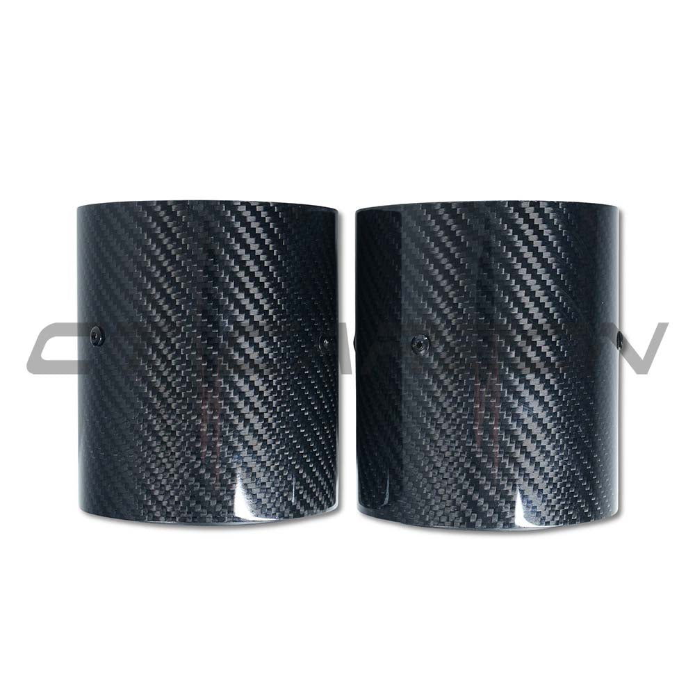 BMW F40/F44 M135I & M235I Carbon Fibre Exhaust Tips - Matte Black (set Of 2) - view 6