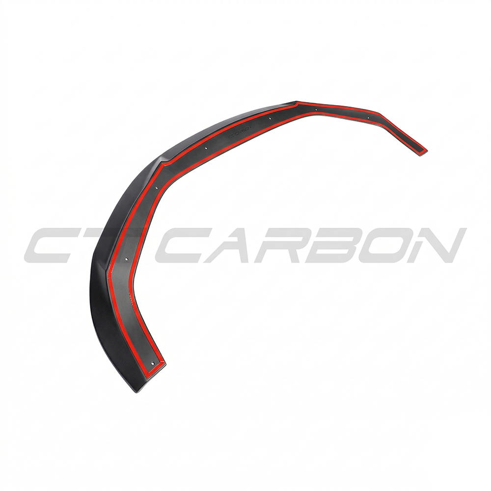 Audi RS3 8Y 2025+ Matte Carbon Fibre Splitter - CT Design V2 - view 3