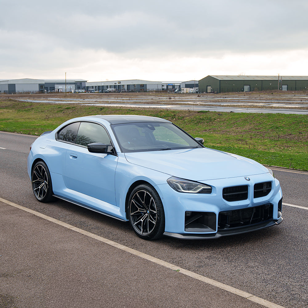 BMW G87 M2 2023+ Carbon Fibre Splitter - V5 - CT Design - view 4