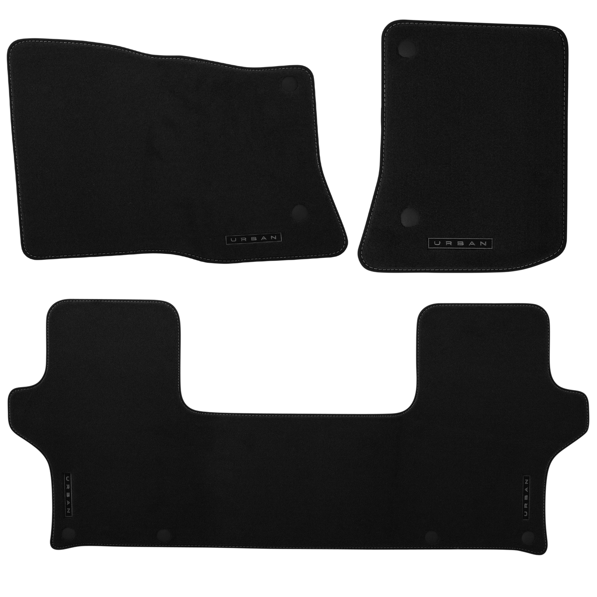 Urban Carpet Floor Mat Set for Land Rover Defender 90 and 110 L663 | Forge Automotive